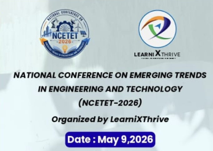 National Conference on Emerging Trends in Engineering and Technology (NCETET-2026) online Poster